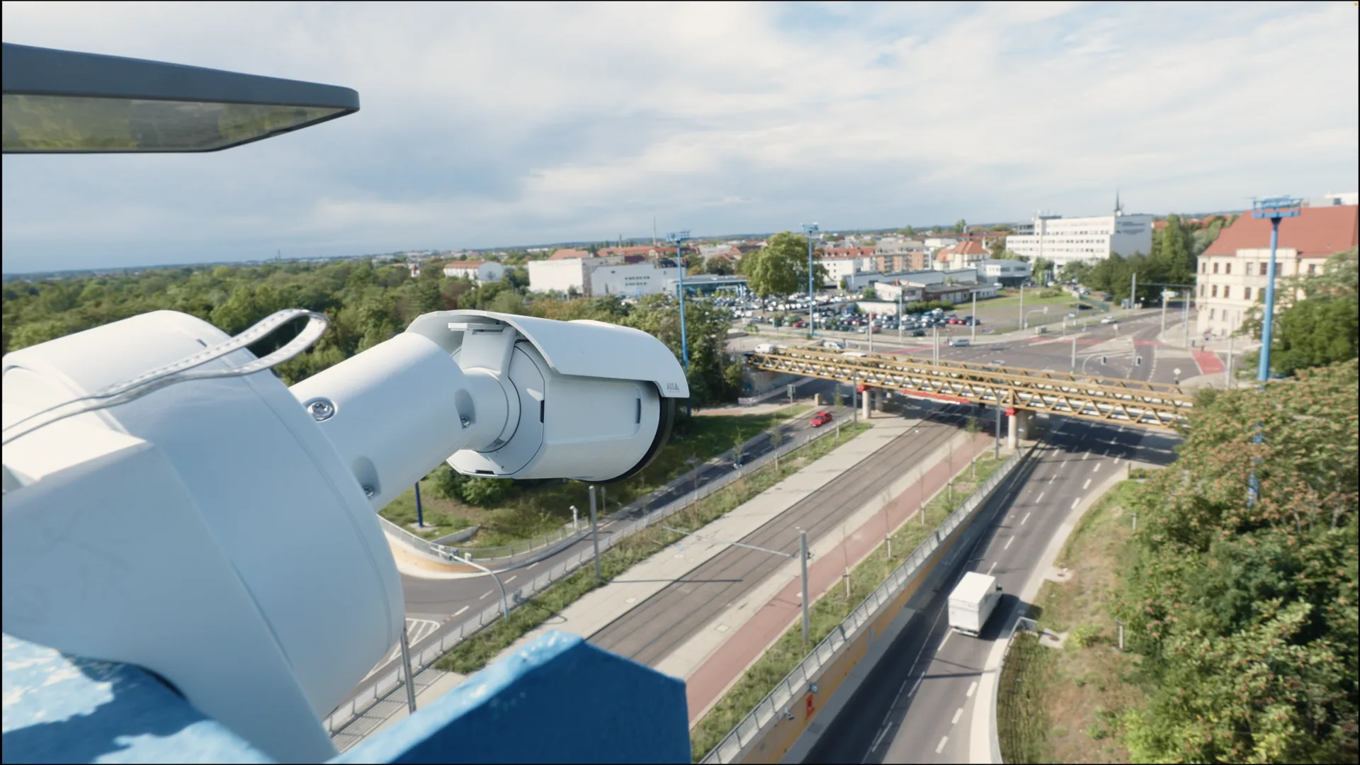 Active construction site with BauTV+ construction camera