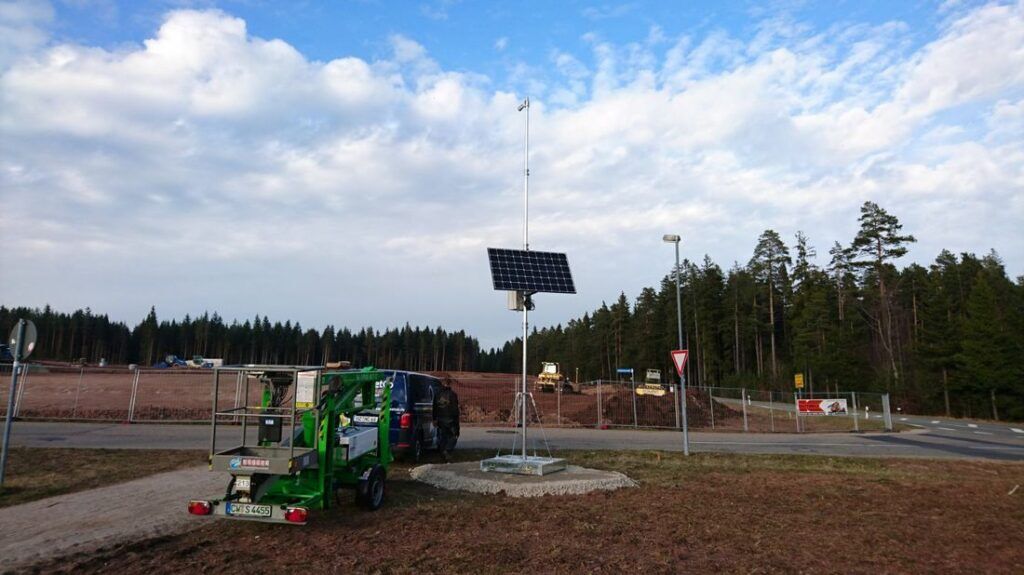 Mobiles Mastsystem