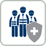 Arbeits- & Gesundheitsschutz - Piktogramm