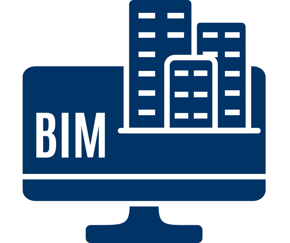 Digitalisierung Baubranche - BIM - Piktogramm